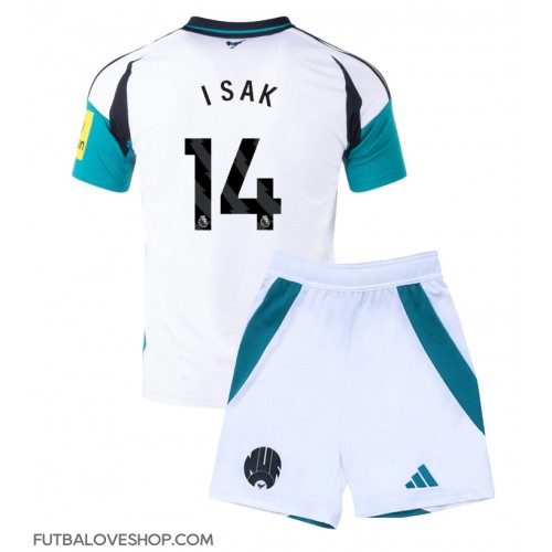 Dres Newcastle United Alexander Isak #14 Tretina pre deti 2024-25 Krátky Rukáv (+ trenírky)